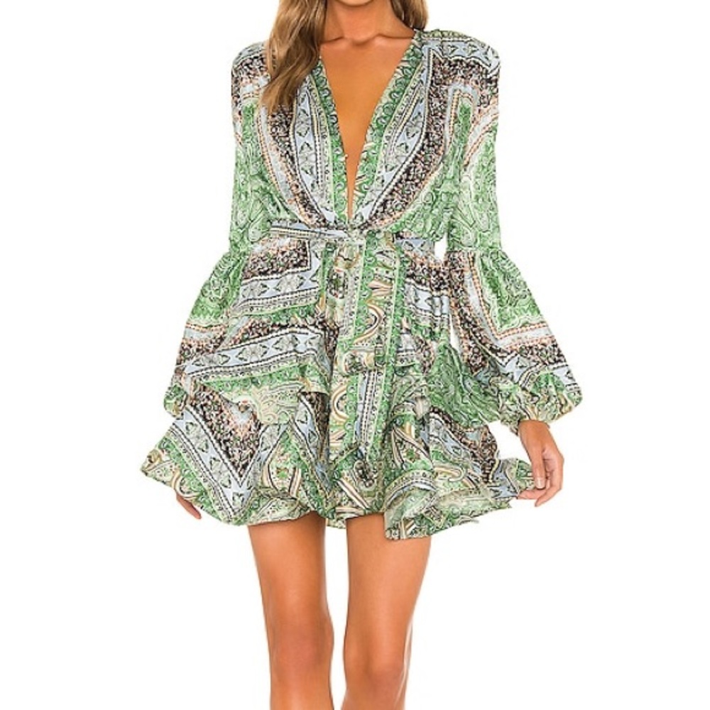 Bronx and Banco Bedouin Printed Mini Dress